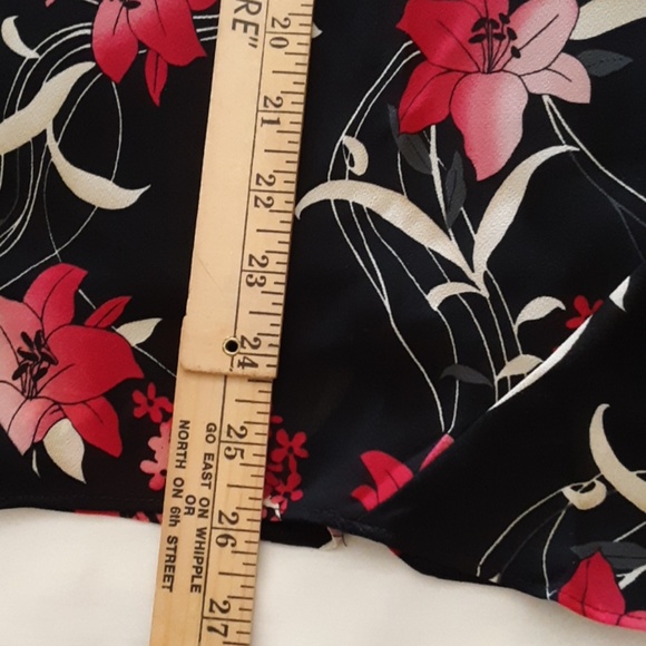 AXCESS LIZ CLAIBORNE CO. floral print skirt - Picture 5 of 8